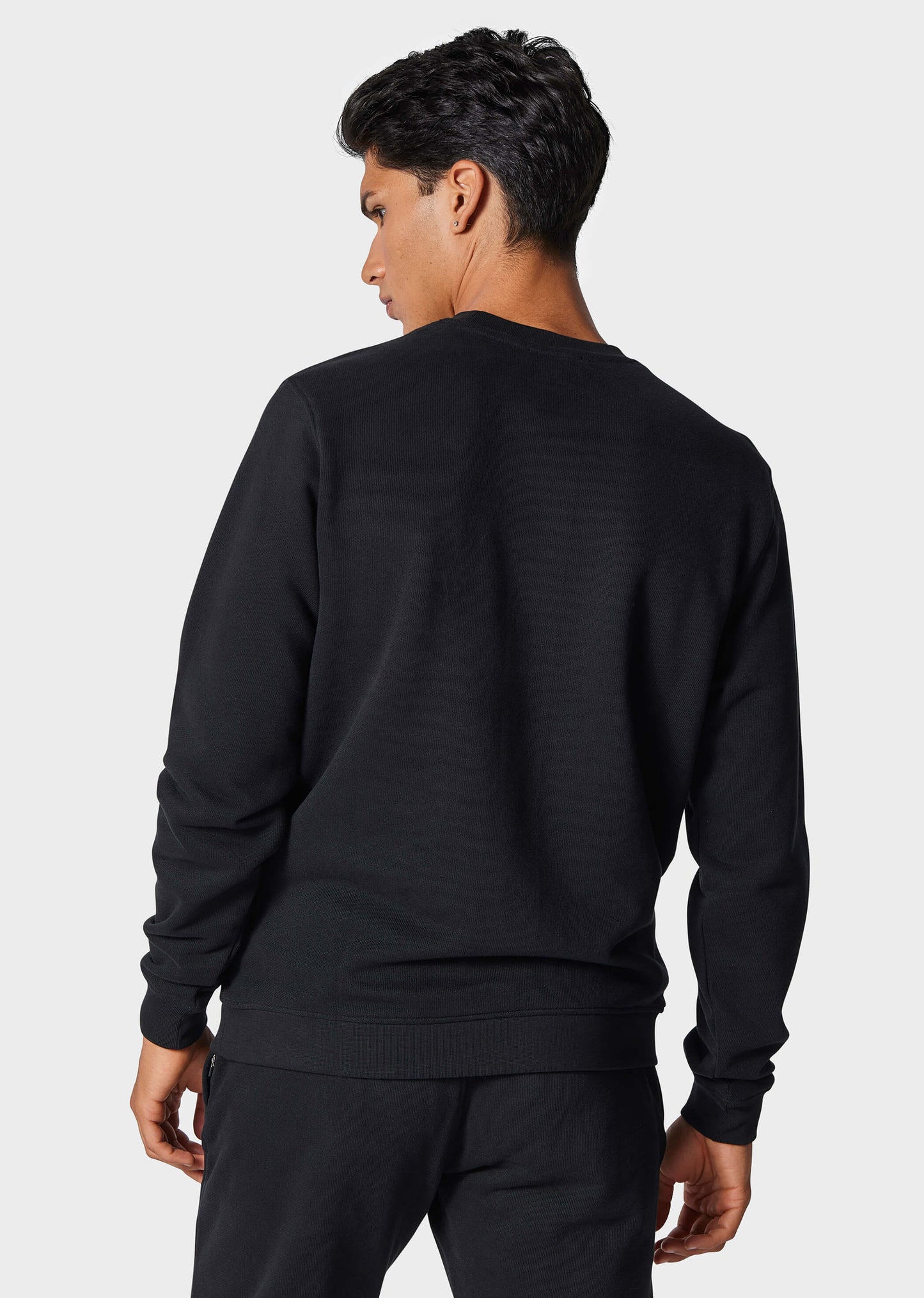 Swash Jet Black Sweatshirt