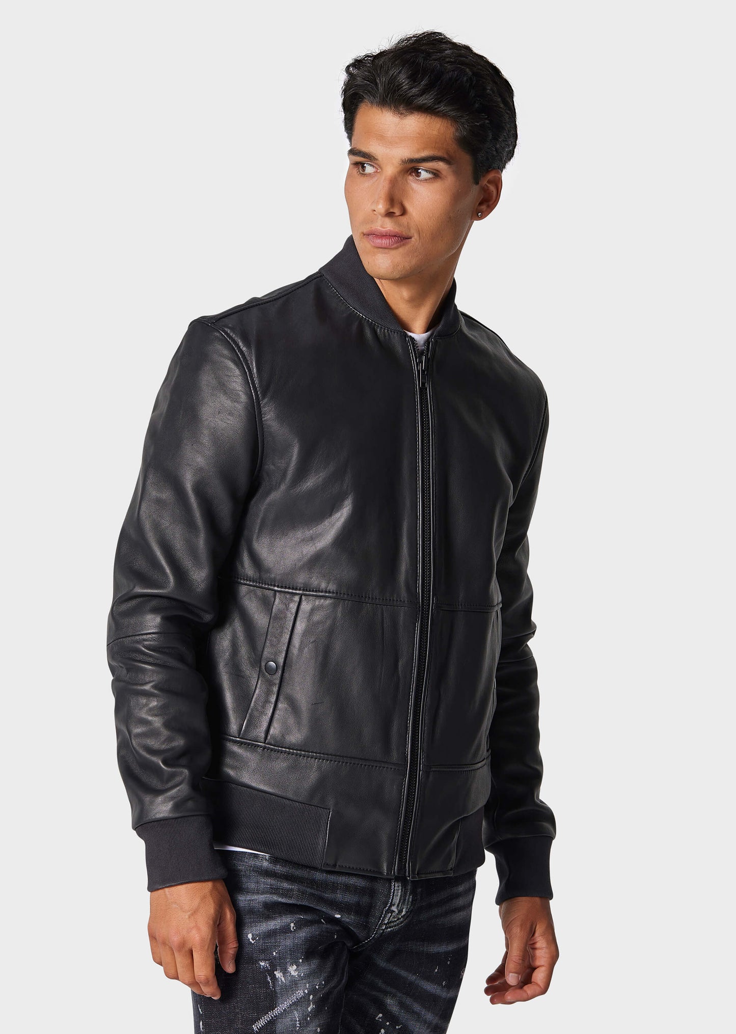 Textured Black Jacket
