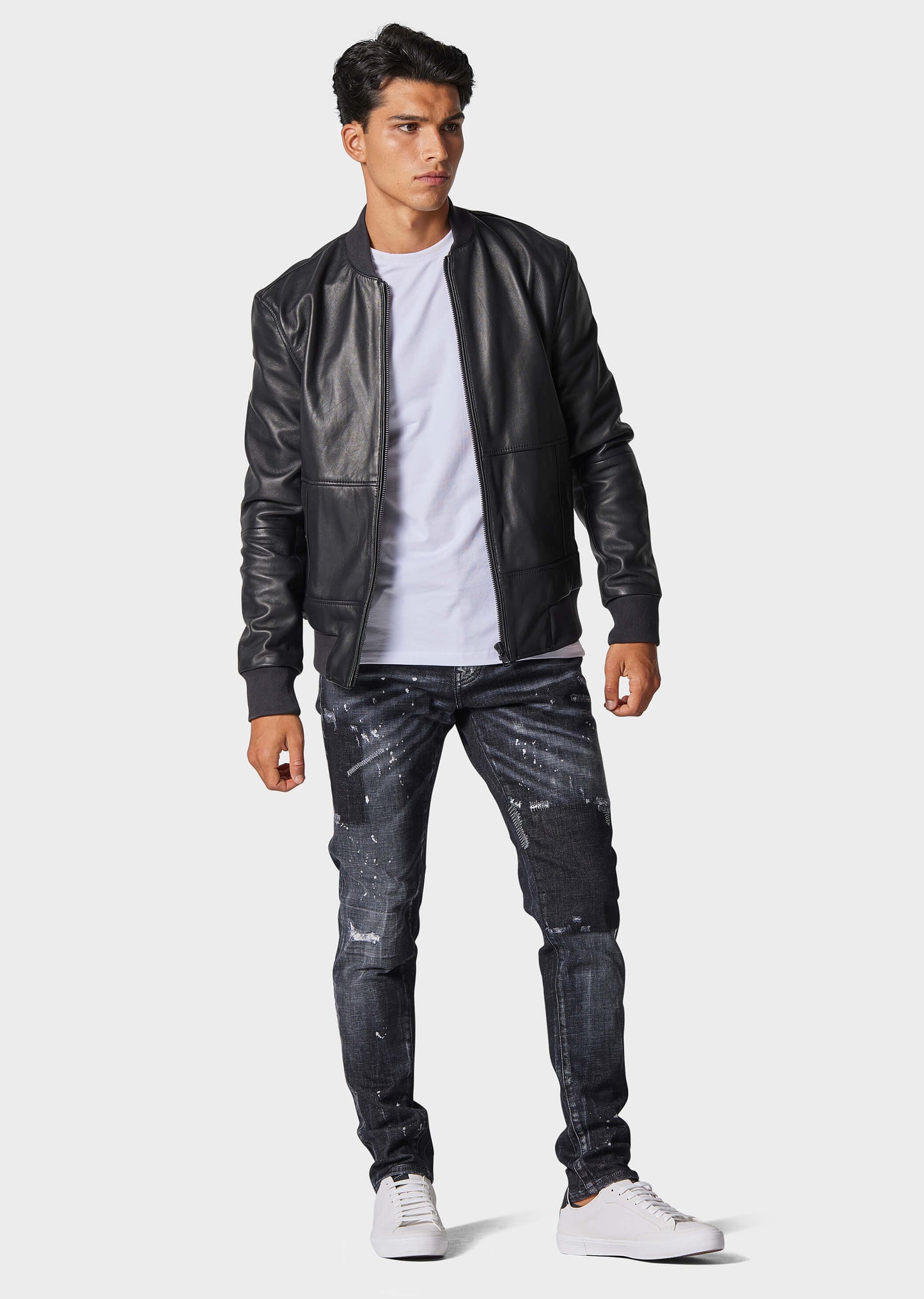 Textured Black Jacket