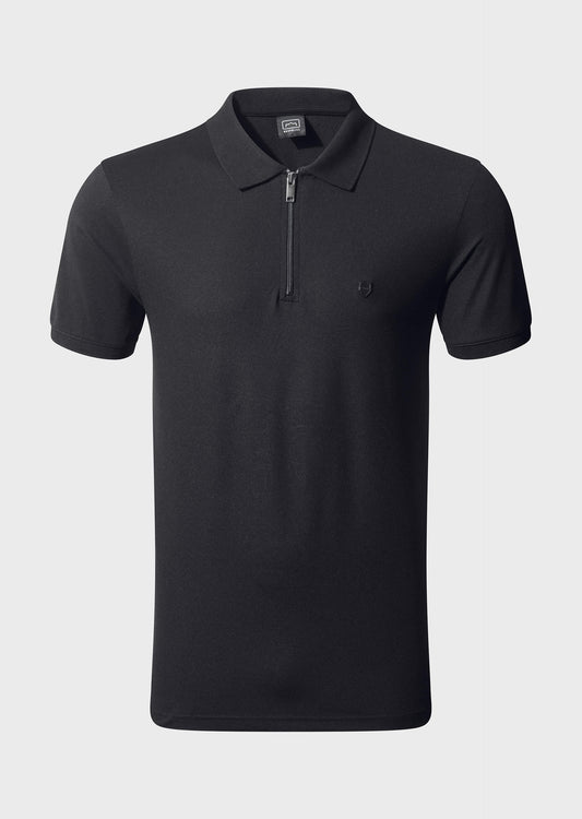 Vinci Black Polo Shirt