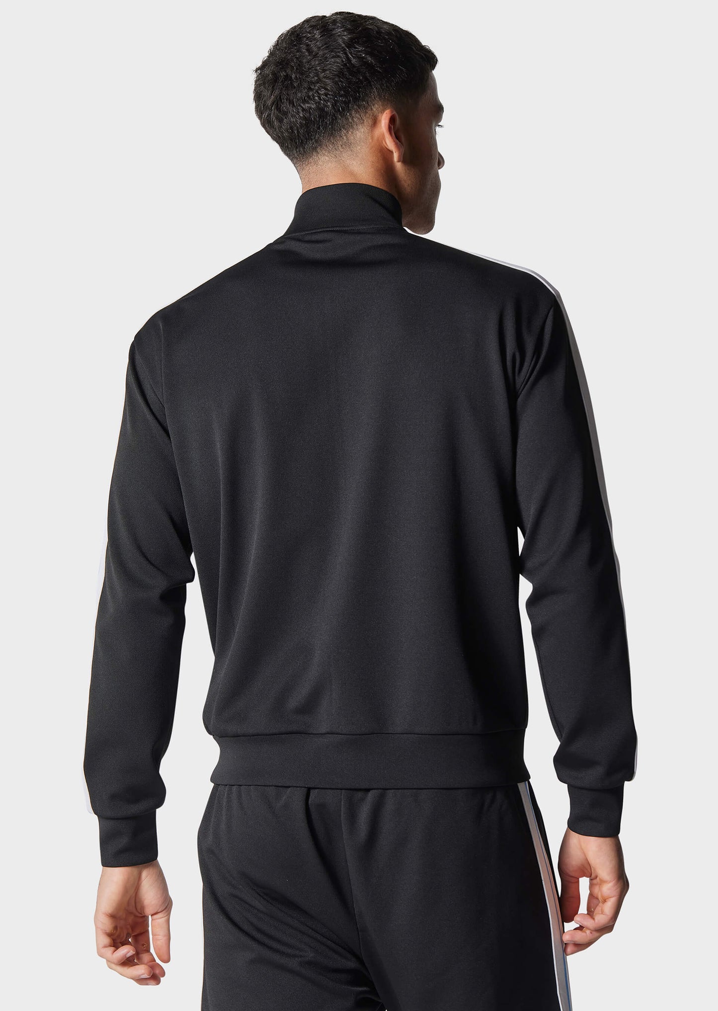 Viob Black Zip-Up Sweatshirt