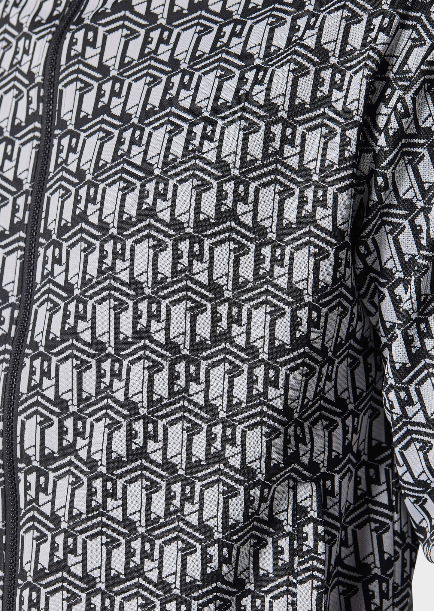 Viob Printed Zip-Up Sweatshirt